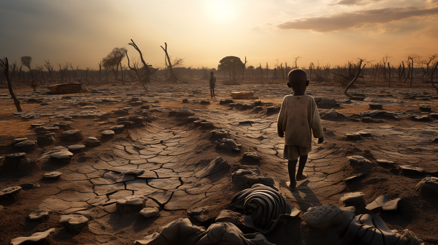 El Cambio Climático Amenaza el Futuro de la Infancia en África