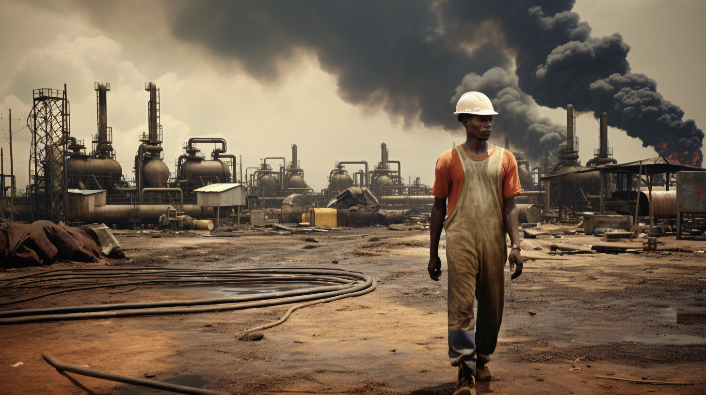 ¿Cuáles son los desafíos y perspectivas del desarrollo de la industria petrolera en Nigeria?