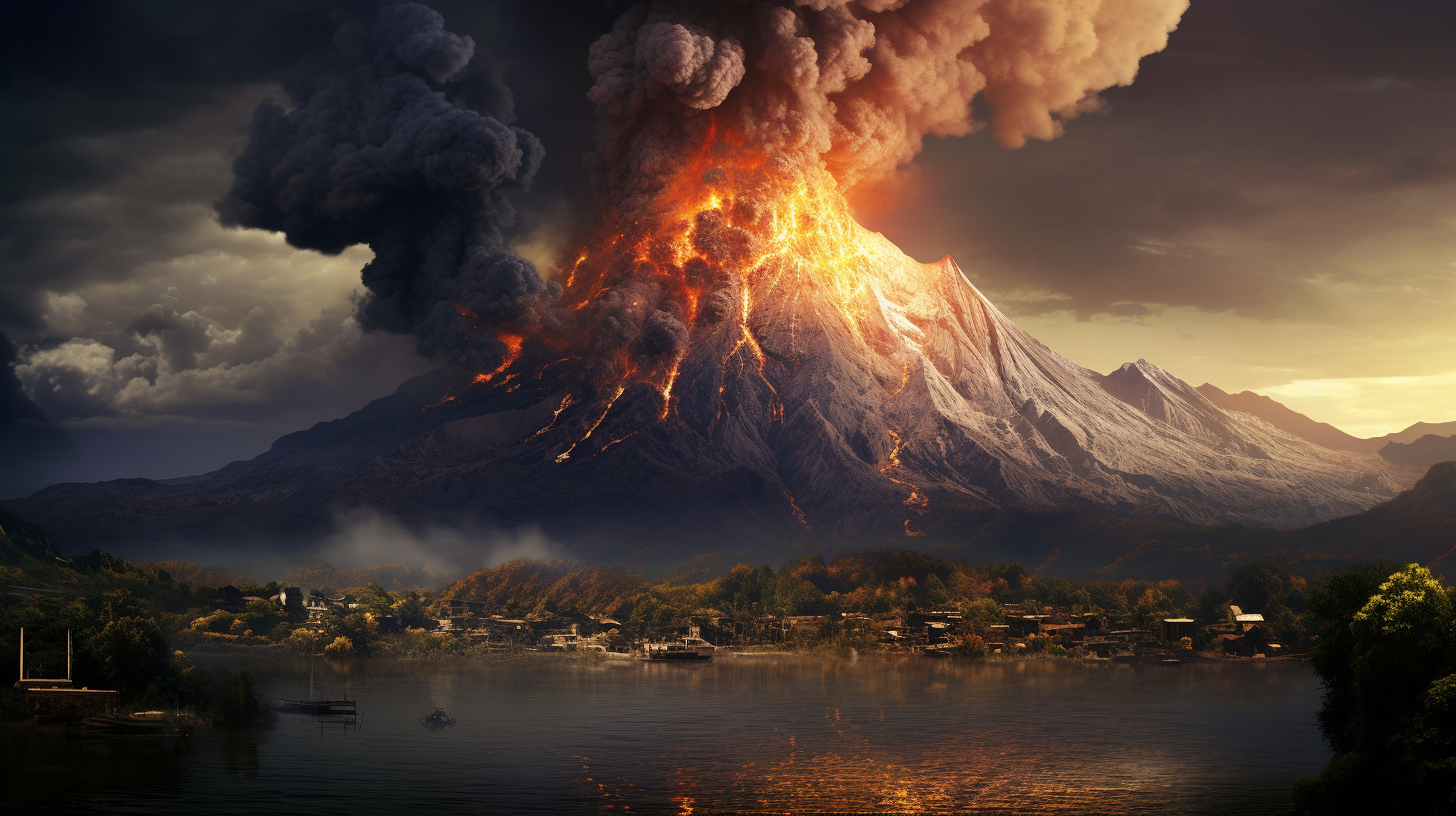 ¿Qué consecuencias generó la erupción del volcán Toba?