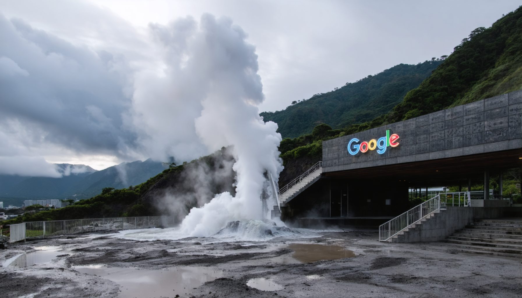 Odkrywanie śmiałego kroku Google w Tajwanie: geothermalne cudo